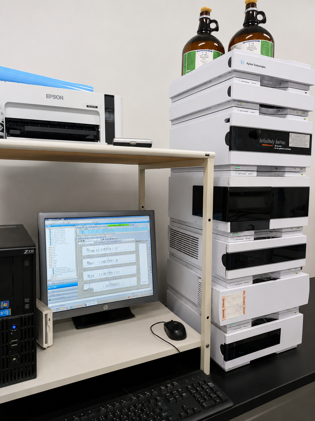 LC UV analytical system at Biolinks